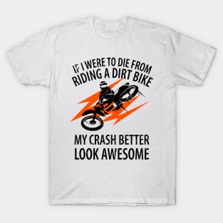 Motocross Biker Freestyle Stunt T-Shirt